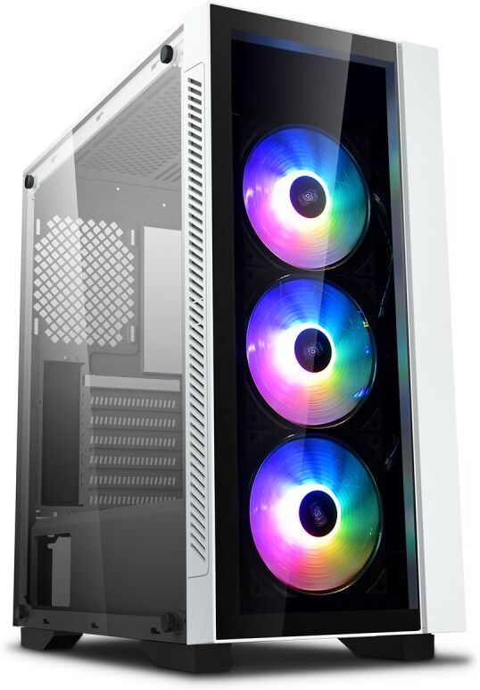 Deepcool matrexx 55 v3 add-rgb 3f vidro temperado usb 3.0 branca