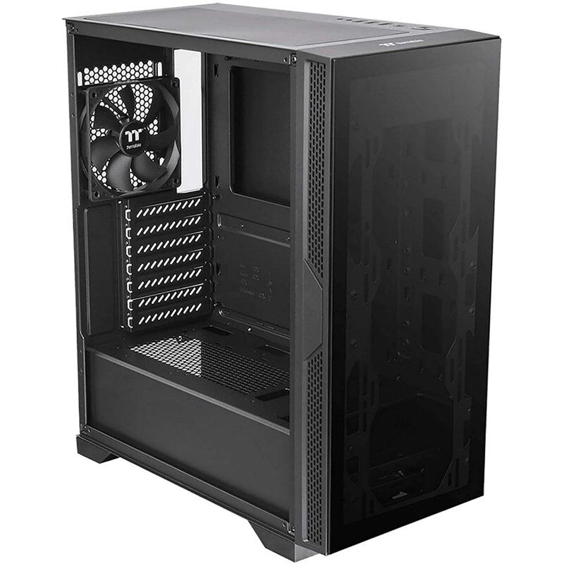 Thermaltake versa t25 tg vidro temperado usb 3.1 preta