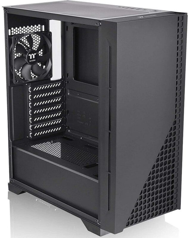 Thermaltake h330 tg vidro temperado usb 3.1 preta