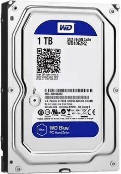 Western Digital Disco HDD Interno WD HDD 1TB Blue 3.5' SATA 6 G (1 TB - SATA - 5400 RPM)