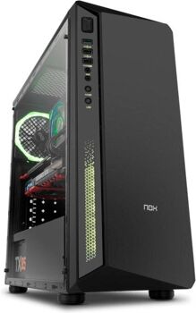 Nox Caixa PC Infinity Atom RGB (ATX Mid Tower - Preto)