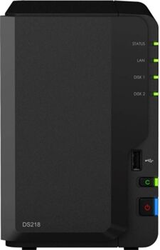 Synology NAS DS218 (2 Baías - 0 TB)