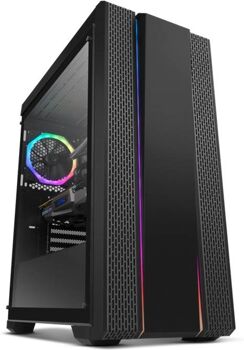 Nox Caixa PC Hummer Fusion RGB (ATX Mid Tower - Preto)