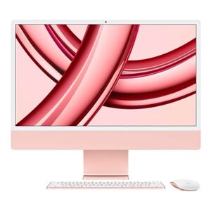 24-inch iMac with Retina 4.5K display: Apple M3 chip with 8‑core CPU and 8‑core GPU, 256GB SSD - Pink