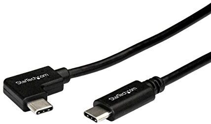 USB2CC1MR StarTech.com USB-C kabel högervinklad, M/st, 1 m, USB 2.0, USB typ-C kabel, 90 grader USB C, USB-C till USB C, USB-C laddkabel