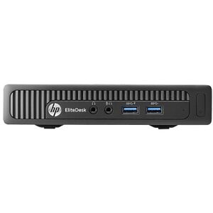 HP F6X32ET EliteDesk 800 G1 Mini Desktop (Intel Core i3-4130T 2.9GHz, 4GB RAM, 500GB HDD, Windows 7) (Renewed)