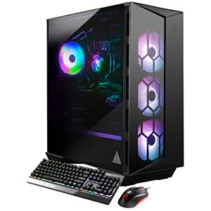 MSI Aegis RS Gaming Desktop PC, Intel Core i7-12700KF, GeForce RTX 3060 Ti, 16GB Memory (Dual-CHL), 1TB NVMe SSD, WiFi 6E, Liquid Cooling, USB Type-C, Win11 Home, Keyboard and Mouse (12TG-285US)