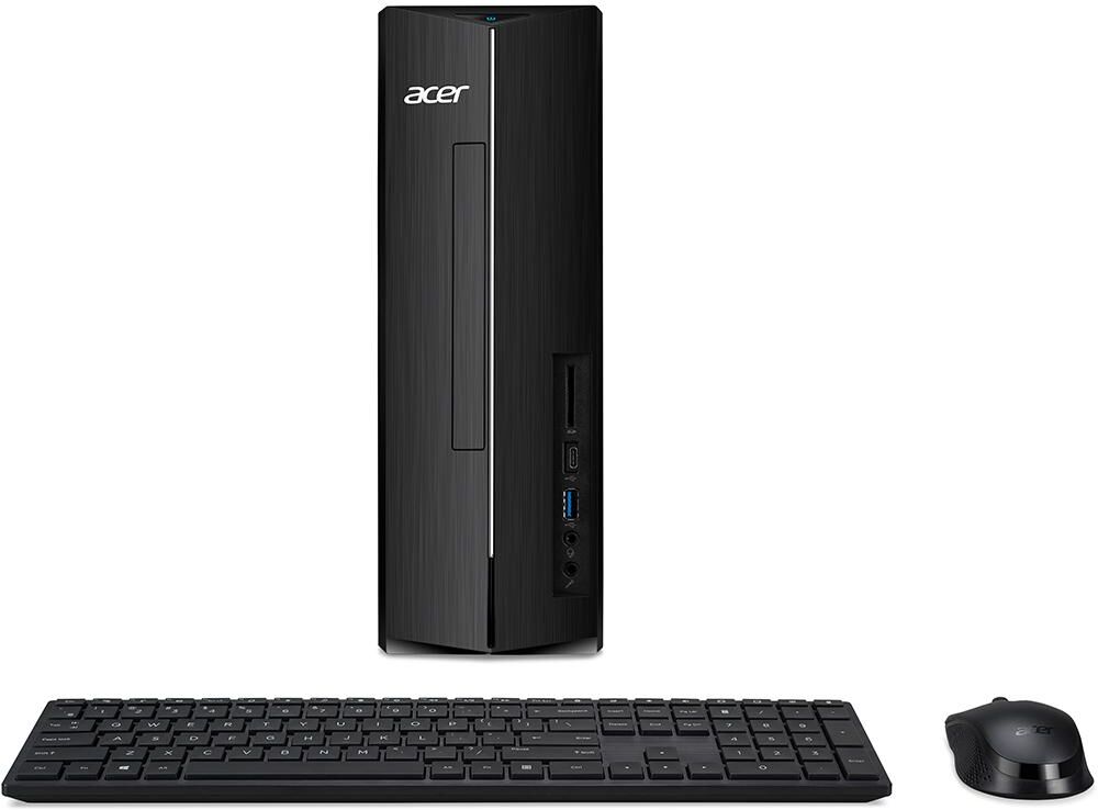 ACER Aspire XC-1760 Desktop PC - Intel®Core i5, 1 TB HDD & 256 GB SSD, Black, Black