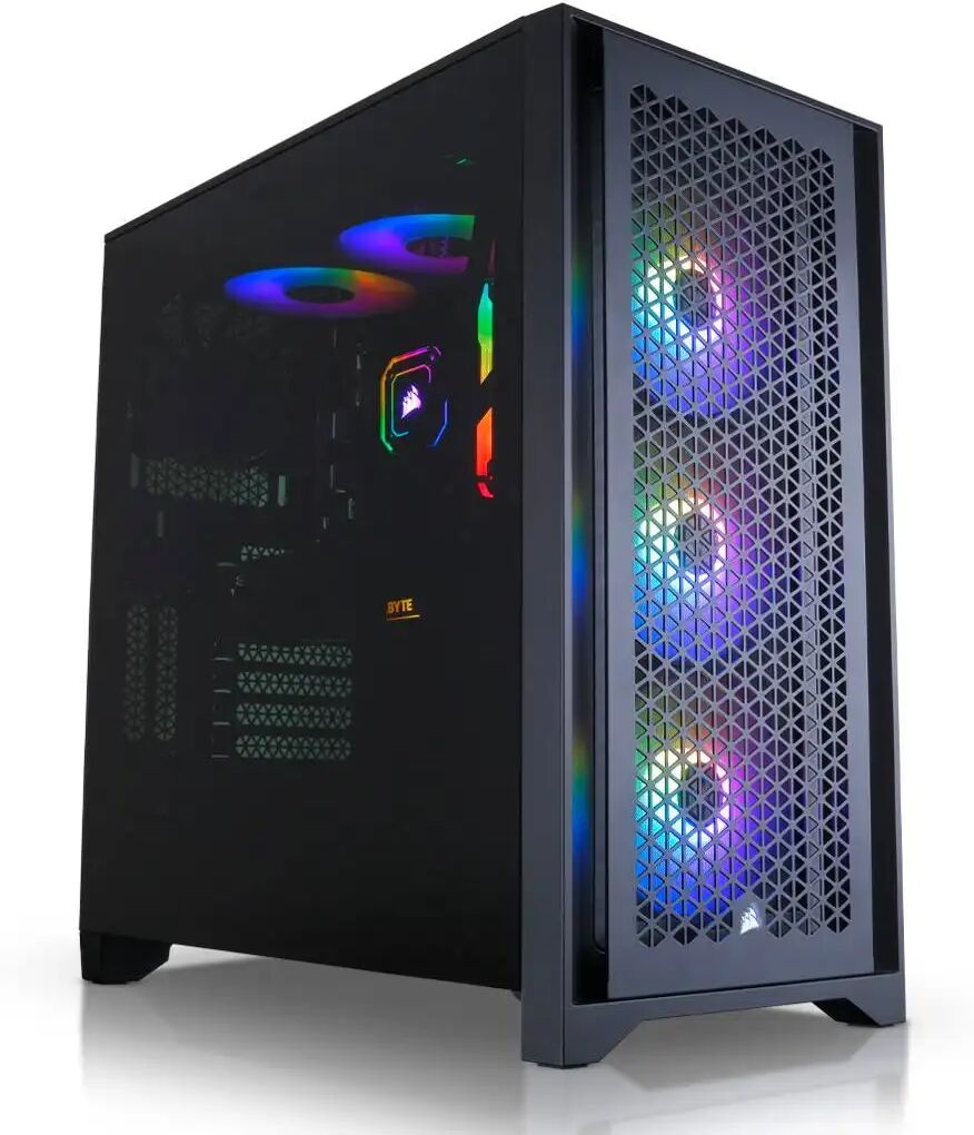 AWD-IT Corsair 4000D Airflow RGB Ryzen 5 7600X 6 Core Nvidia RTX 4090 24GB Desktop PC for Gaming