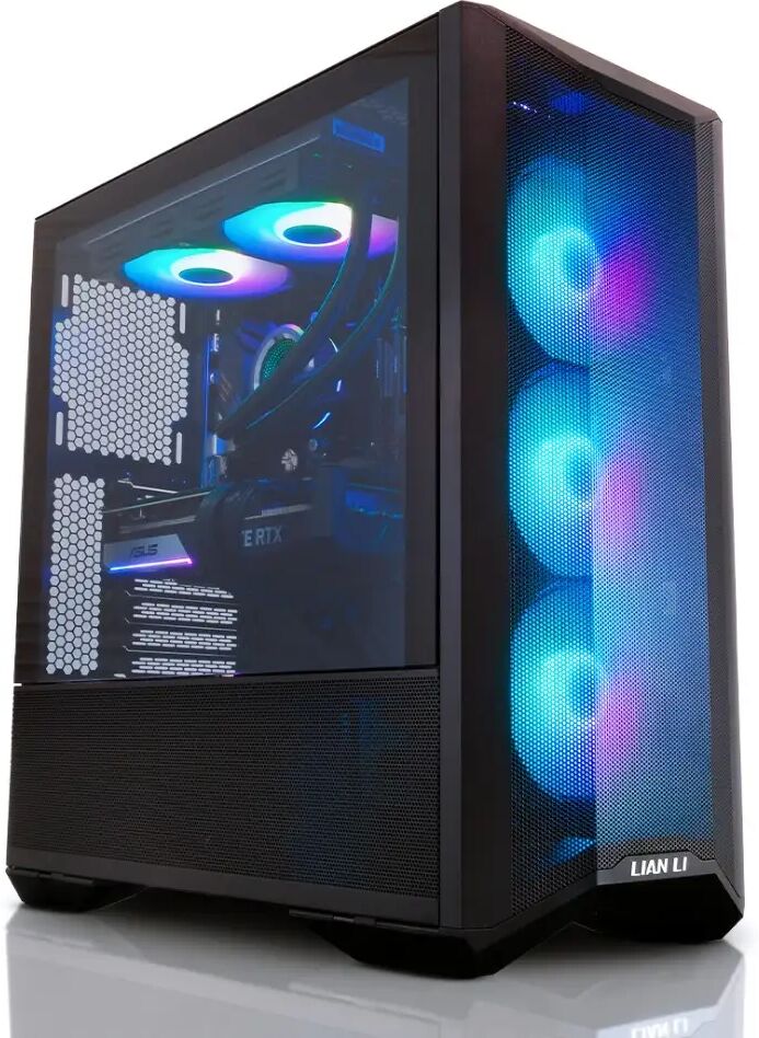 AWD-IT Lancool II Mesh RGB Intel i7 12700KF 12 Core Nvidia RTX 4090 24GB Desktop PC for Gaming