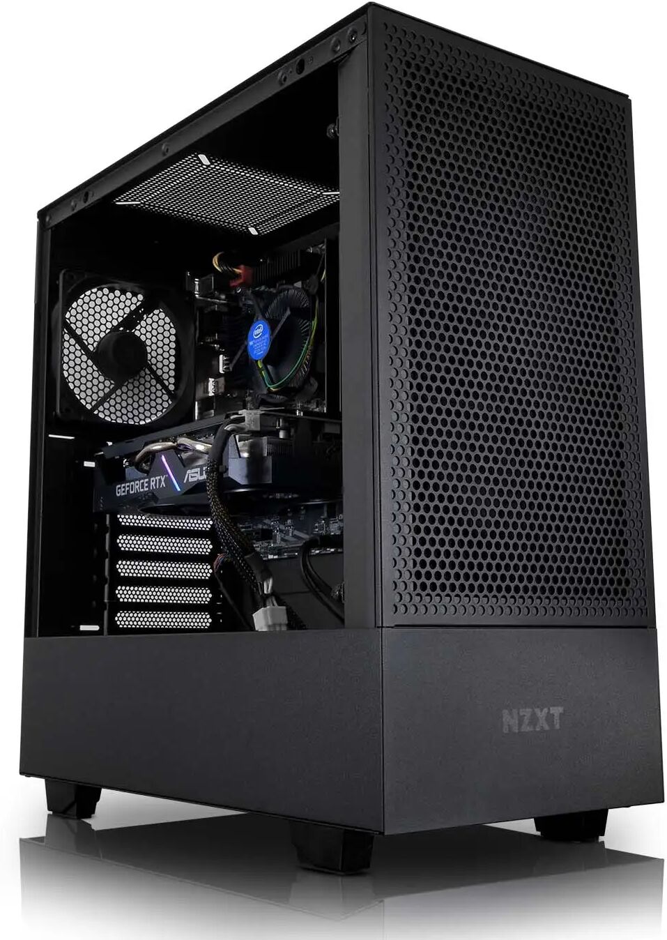 AWD-IT NZXT H511 Flow Intel i5 11400F 6 Core ARC A750 8GB Desktop PC for Gaming