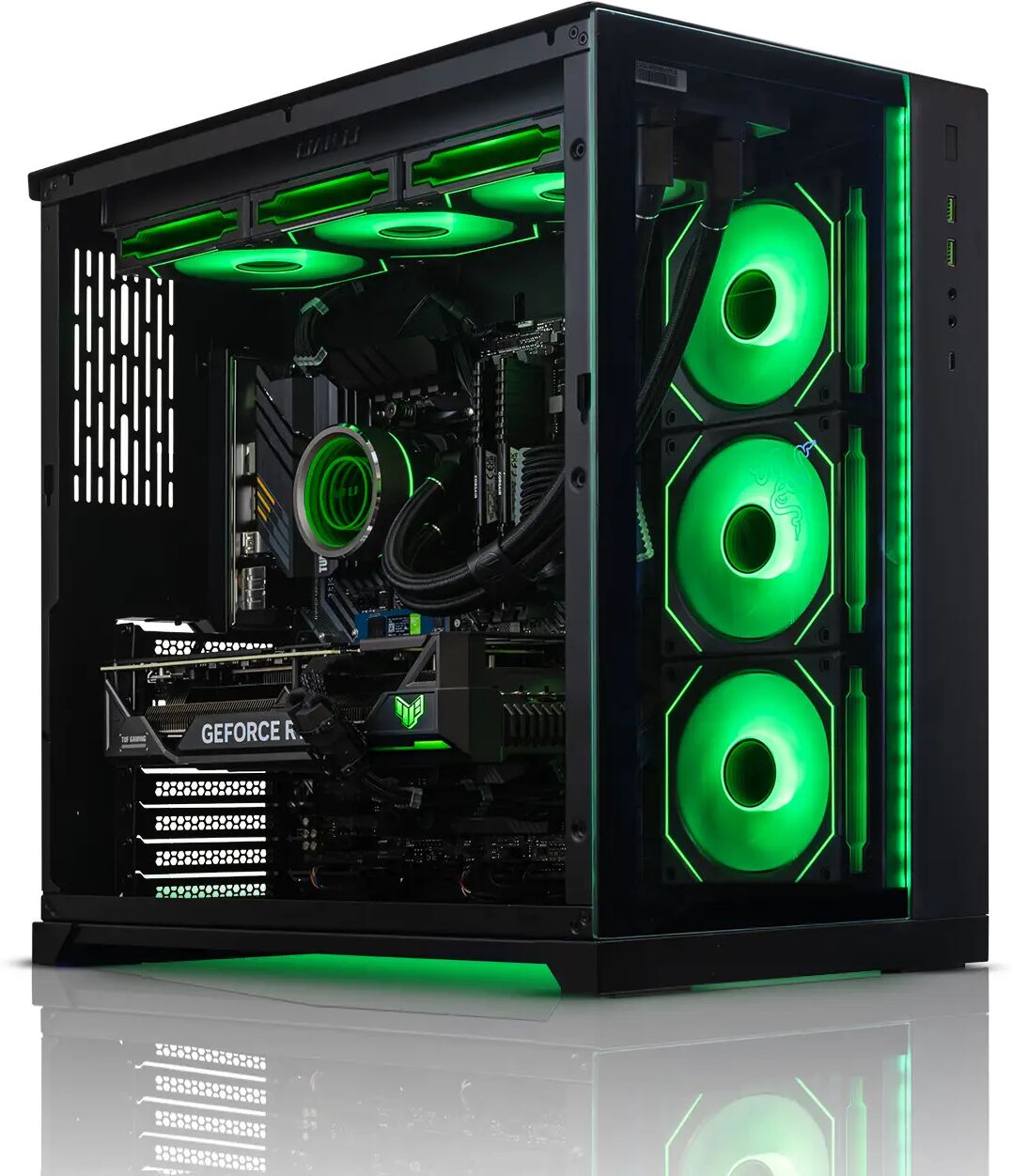 AWD-IT Dynamic Razer Edition AMD Ryzen 7 5800X Eight Core RTX 4070 Ti 12GB Desktop PC for Gaming