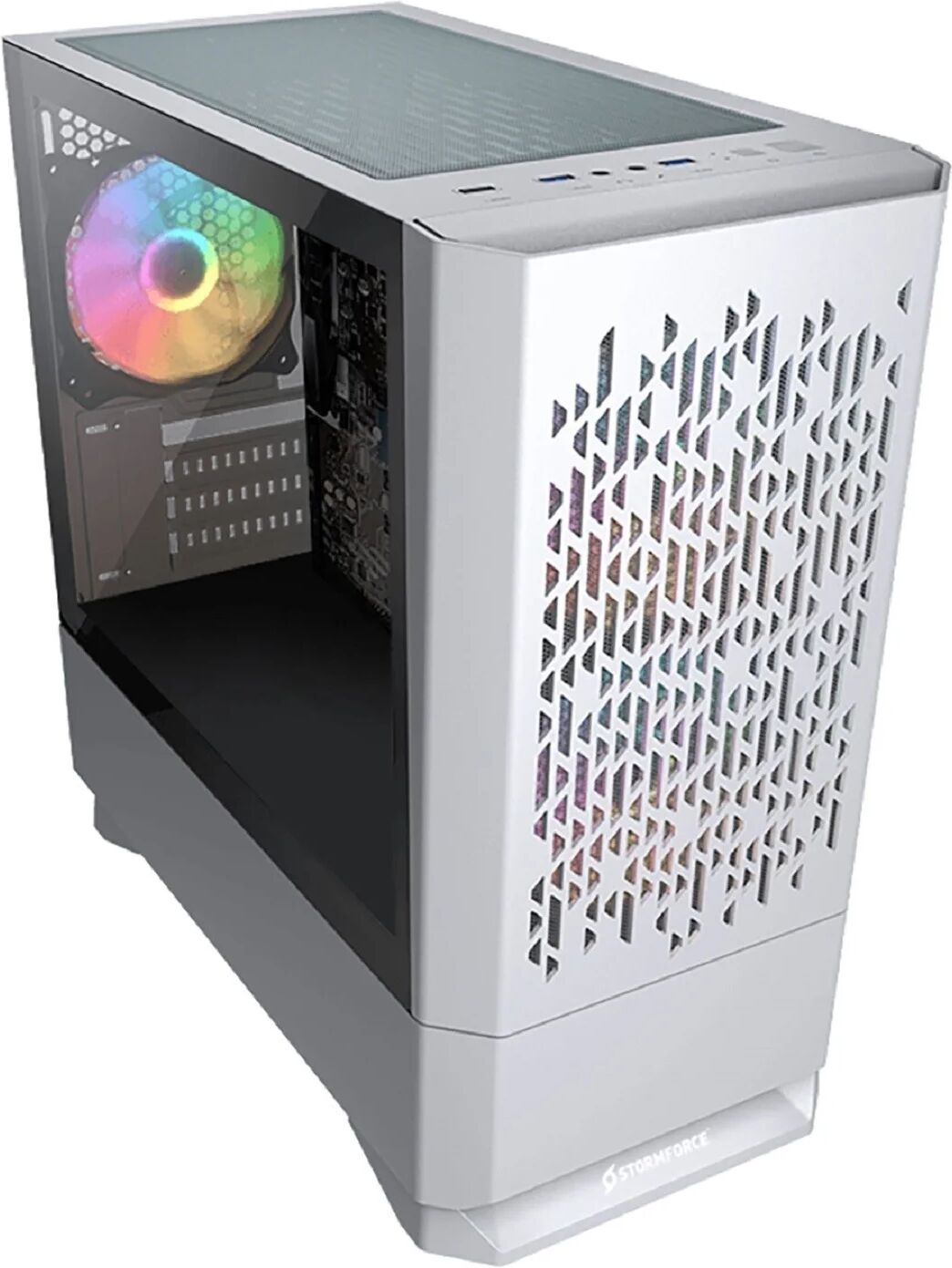 StormForce Onyx Core i5-12400F 16GB 2TB RTX 4060Ti Windows 11 Gaming Desktop