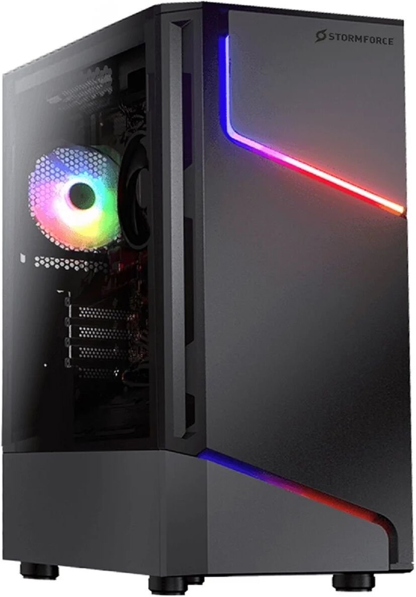 StormForce Onyx AMD Ryzen 7 5700G 16GB 1TB Radeon Graphics No OS Gaming Desktop