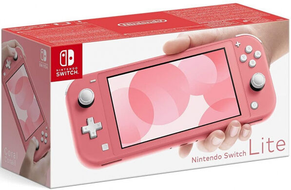 Nintendo - Switch Lite Console - coralle [NSW Lite] (D/F/I)