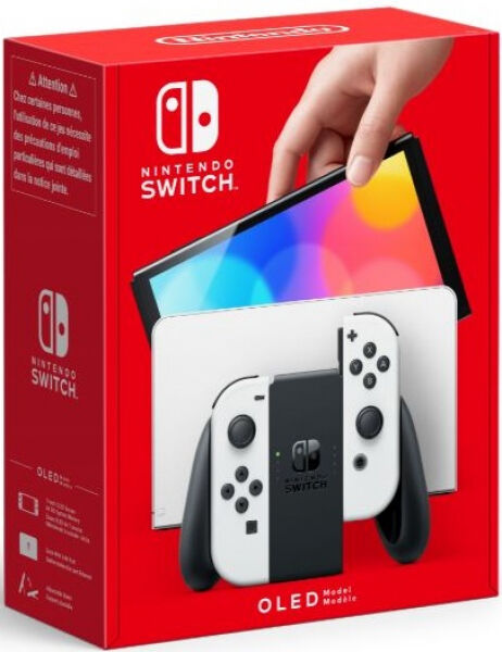 Nintendo - Switch Console OLED - white [NSW] (D/F/I)