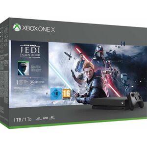 Microsoft Xbox One X 1TB - Star Wars Jedi Fallen Order Bundle schwarz