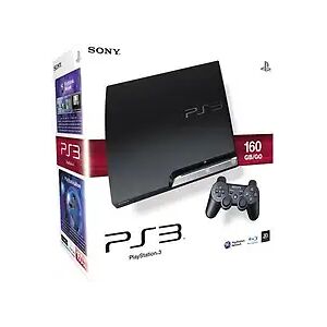Sony PlayStation 3 slim schwarz [160 GB, J-Model]A1