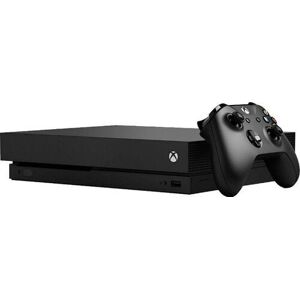 Microsoft Xbox One X   1 TB   2 Controller   schwarz