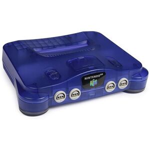 Nintendo 64   transparent   blau