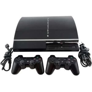 Sony PlayStation 3 Fat   250 GB   2 Controller   schwarz