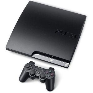 Sony PlayStation 3 Slim   160 GB HDD   2 DualShock Wireless Controller   schwarz