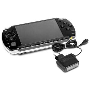 Sony PlayStation Portable (PSP) Slim & Lite   inkl. Spiel   2004   schwarz   Gran Turismo (DE Version)