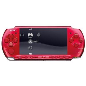 Sony PlayStation Portable (PSP) Slim & Lite   inkl. Spiel   3004   rot   Gran Turismo (DE Version)