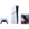 PLAYSTATION 5 Spielekonsole "Disk Edition (Slim) + The Last of Us Part II Remastered" Spielekonsolen schwarz (schwarz, weiß) PlayStation 5