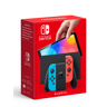 conquest Spielekonsole Nintendo Switch OLED model - Neon blue/Neon red