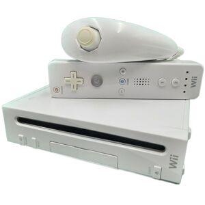 Basisenhed Hvid Nintendo Wii (Brugt)