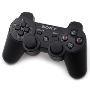 Sony Controller Original Sort Playstation 3 PS3 (Brugt)
