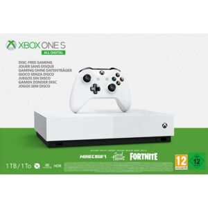 Microsoft Xbox One S 1To All Digital (brugt, god stand)
