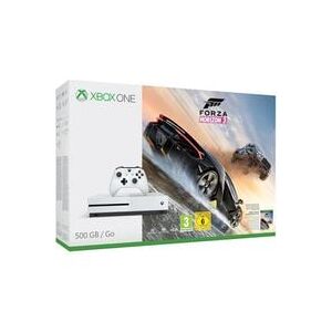 Microsoft Xbox One S 500 Go Forza Horizon 3 (brugt, god stand)