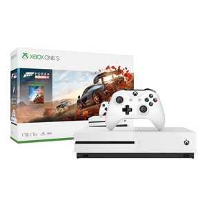 Xbox One S Microsoft 1TB+ Forza Horizon 4 ( brugt, god stand