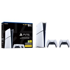 Playstation Dualsense-controllerkonsol Ps5 Slim Digital + 2  Europe PAL