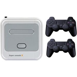 MTK SUPER CONSOLE X Mini-spilkonsol med 2 trådløse controllere