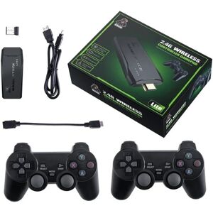 NSF Video Game Stick Lite 4K Video Game M8 Console 64GB Double Wireless Controller