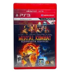 Sony Mortal Kombat Komplete Edition  (ps3)