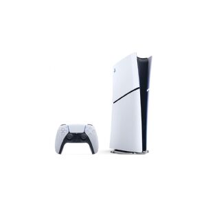 Sony PlayStation 5 Slim Digital, PlayStation 5, Sort, Hvid, 16384 MB, GDDR6, 448 GB/sek., AMD