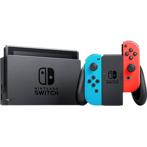 Consola - Nintendo Switch, 6.2", Joy-Con, Azul y Rojo Neón