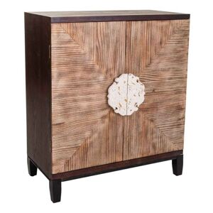 Wanderlust deco Consola de madera 2 puertas