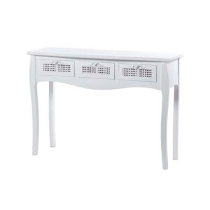 Adda Home Consola blanco de madera 109.5x35x78cm