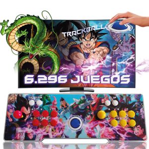Unicview Pandora box con Trackball (6.296 juegos) Bola Dragón