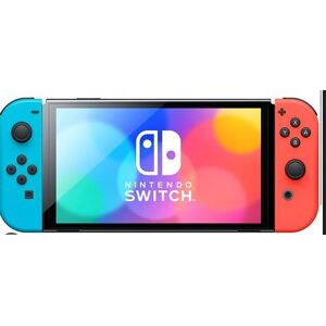 Nintendo Switch OLED 2021   musta/punainen/sininen