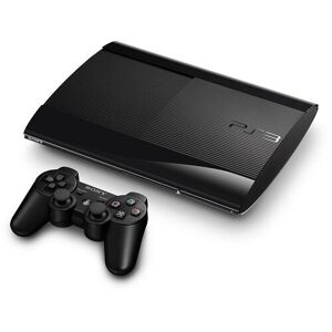 Sony PlayStation 3 Super Slim   12 GB   Langaton DualShock-ohjain   musta