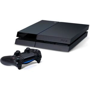 Sony PlayStation 4 Fat   500 GB HDD   1 ohjain   musta   musta ohjain