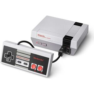 Nintendo NES Classic Mini   harmaa   2 ohjainta