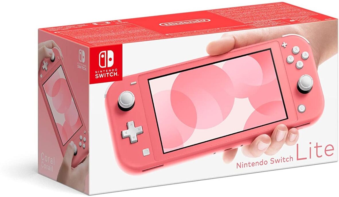 Nintendo Switch Lite Pelikonsoli Coral