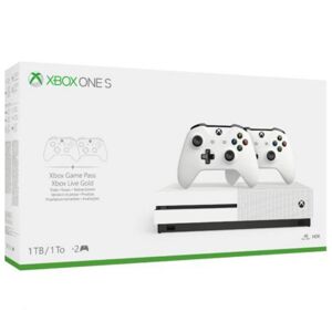Microsoft Xbox One S 1000 Go Wifi Blanc - Neuf - Publicité